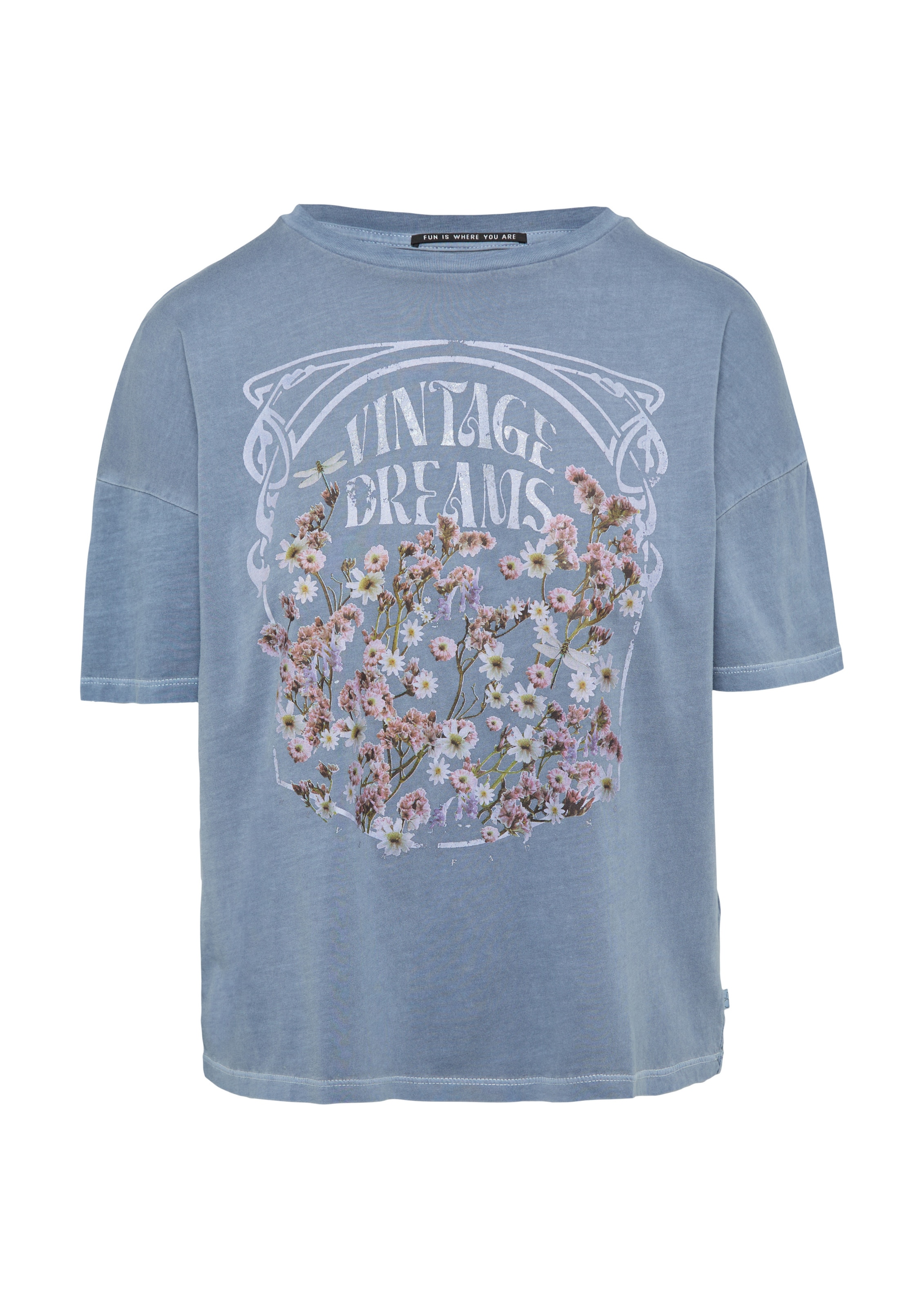 QS Shirt in Blue: front
