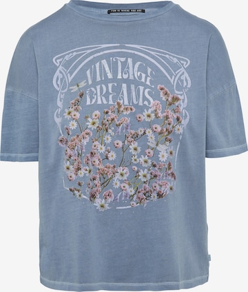 QS Shirt in Blue: front