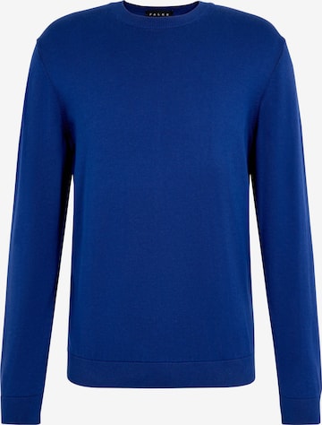 FALKE Sweater 'Pure Cotton' in Blue: front