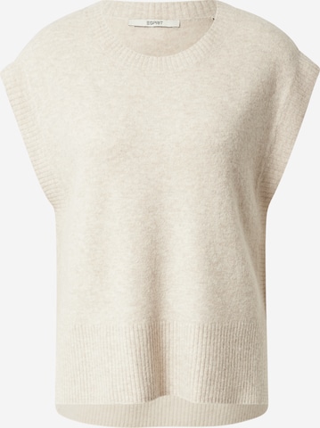 ESPRIT Sweter w kolorze beżowy: przód