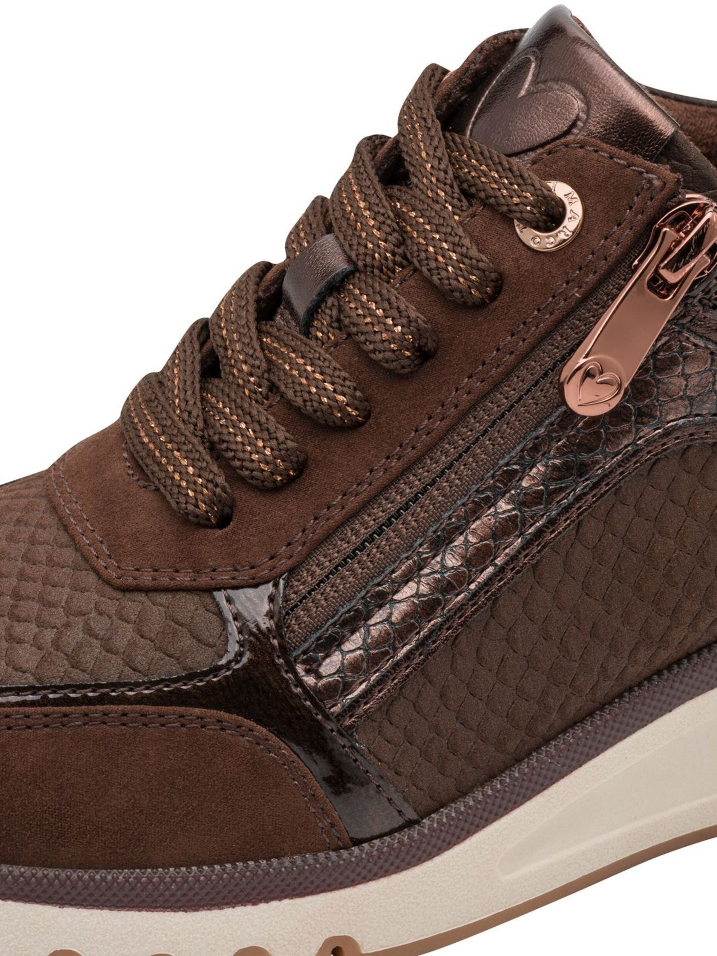 MARCO TOZZI Platform trainers in Brown