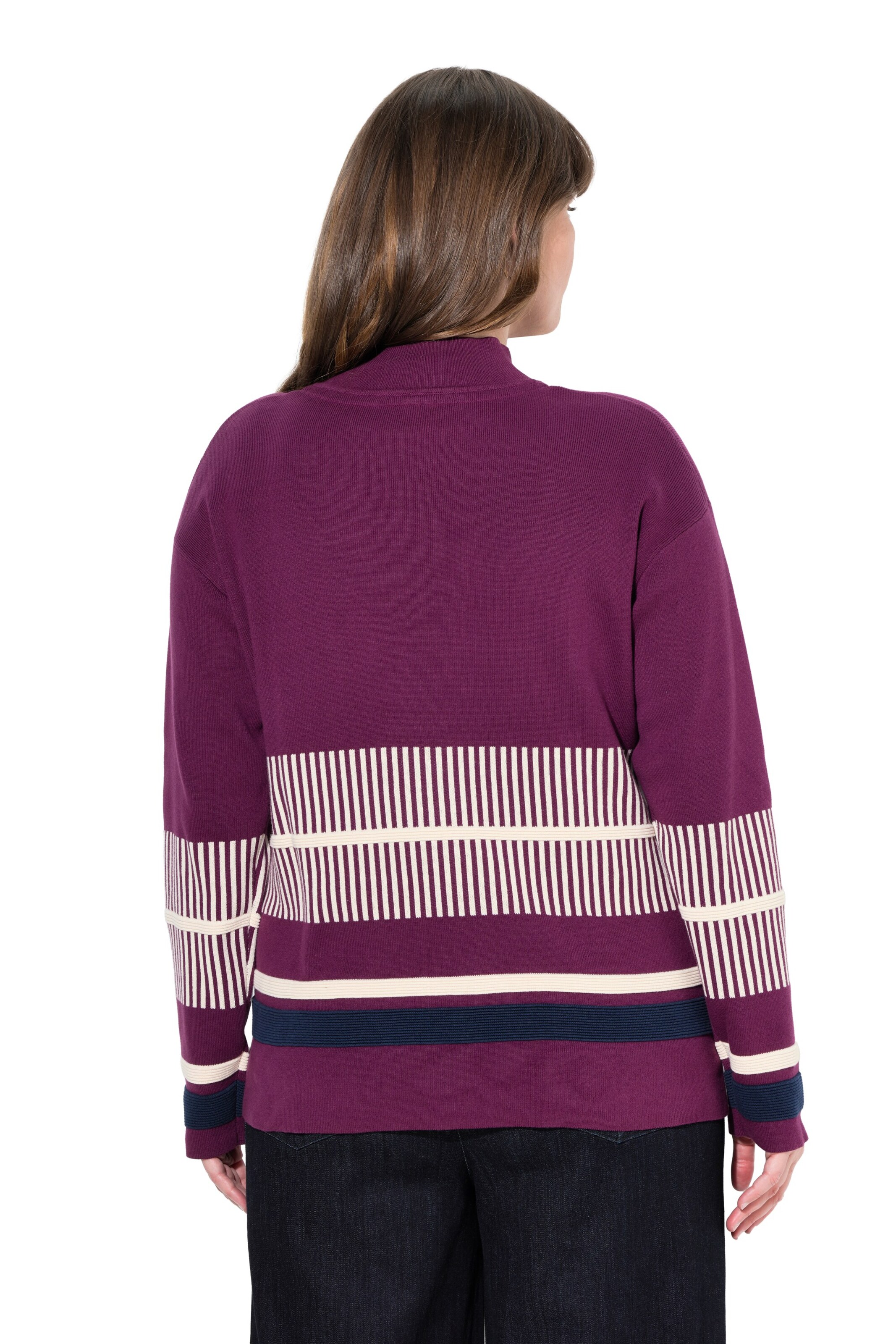 Ulla Popken Pullover in Lila