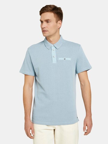 TOM TAILOR Shirt in Blue: front