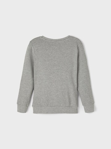 NAME IT - Sweatshirt 'Lukas' em cinzento