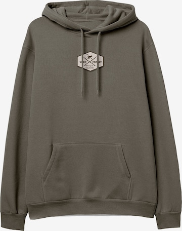 Surf Monkey - Sweatshirt em verde: frente