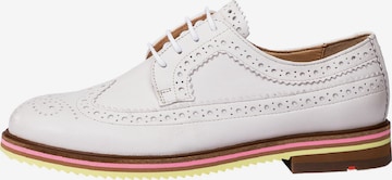 LLOYD Lace-Up Shoes in White: front