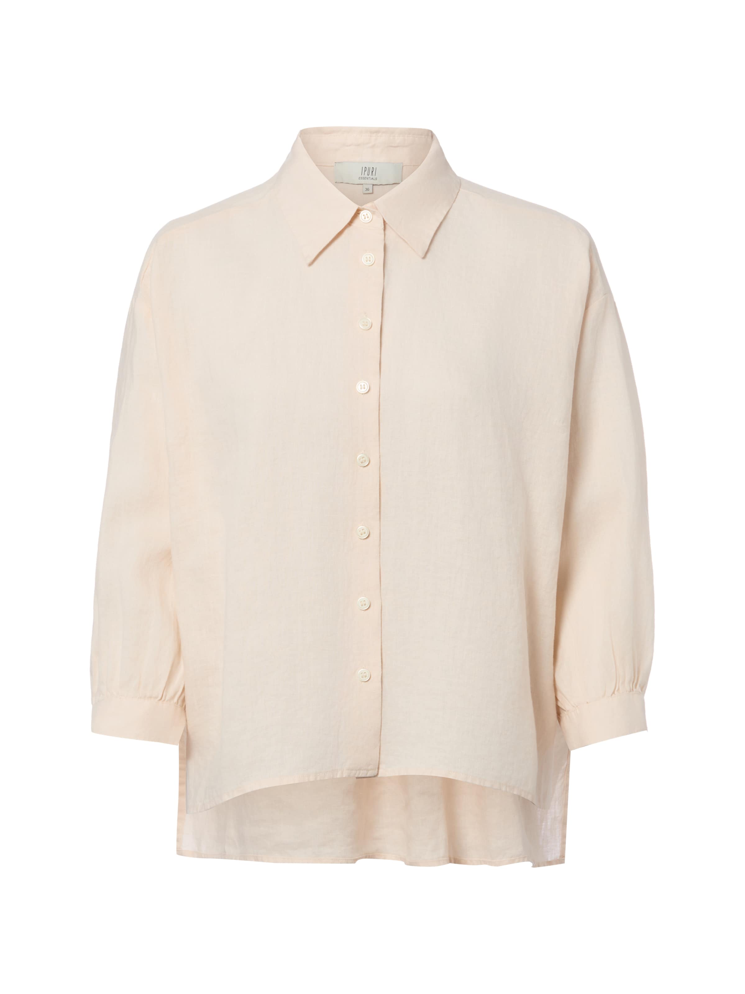 Ipuri Bluse in Weiß: Vorderseite