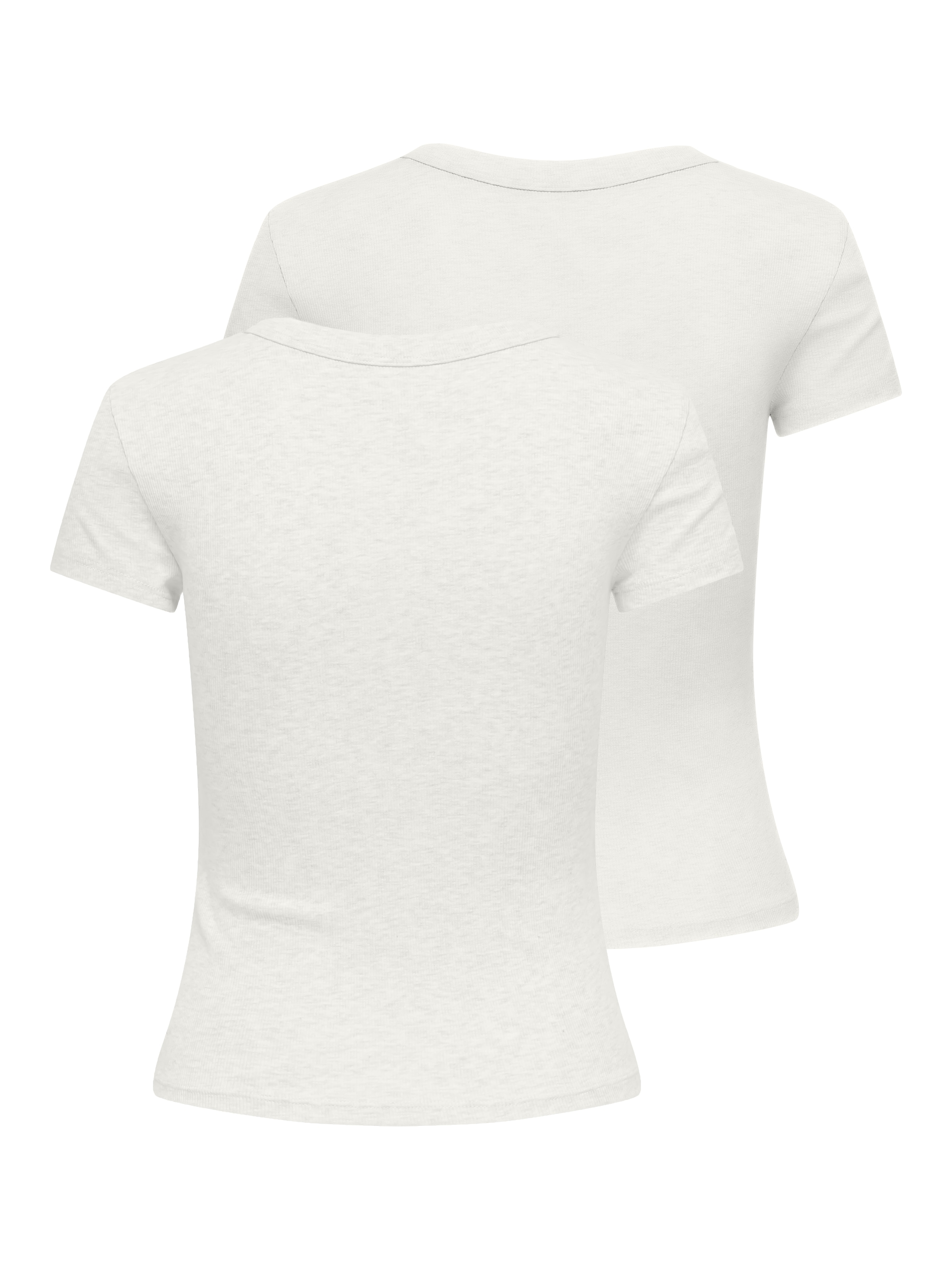 ONLY Tričko 'ONLEASY' - Biela