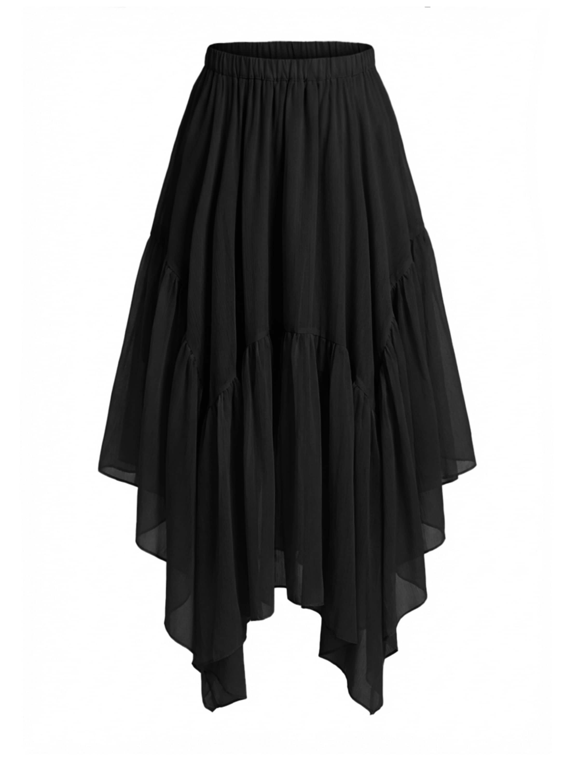 Fustă de la Imily Bela pe negru: față