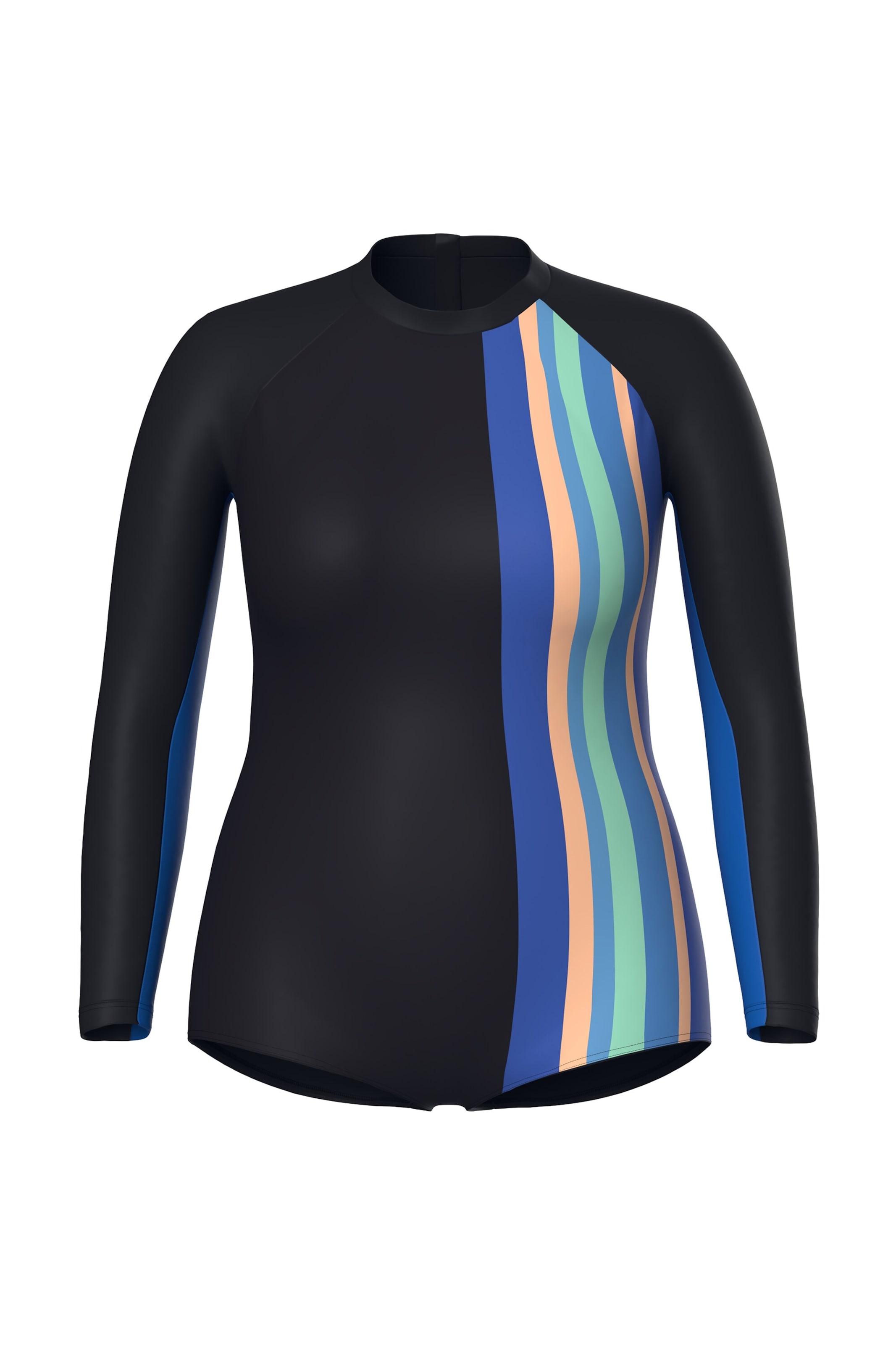 Ulla Popken Swimsuit in XL in Mixed colours / Black, Item view