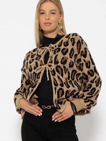 SASSYCLASSY Oversizestrickjacke‌‌‌‌‌‌‌‌ in Beige