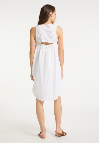 Robe d’été IZIA en blanc