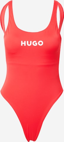 HUGO Fürdőruhák - piros: elől