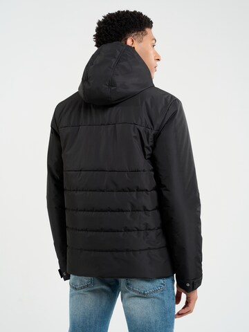 BIG STAR Winter Jacket 'Adrien' in Black