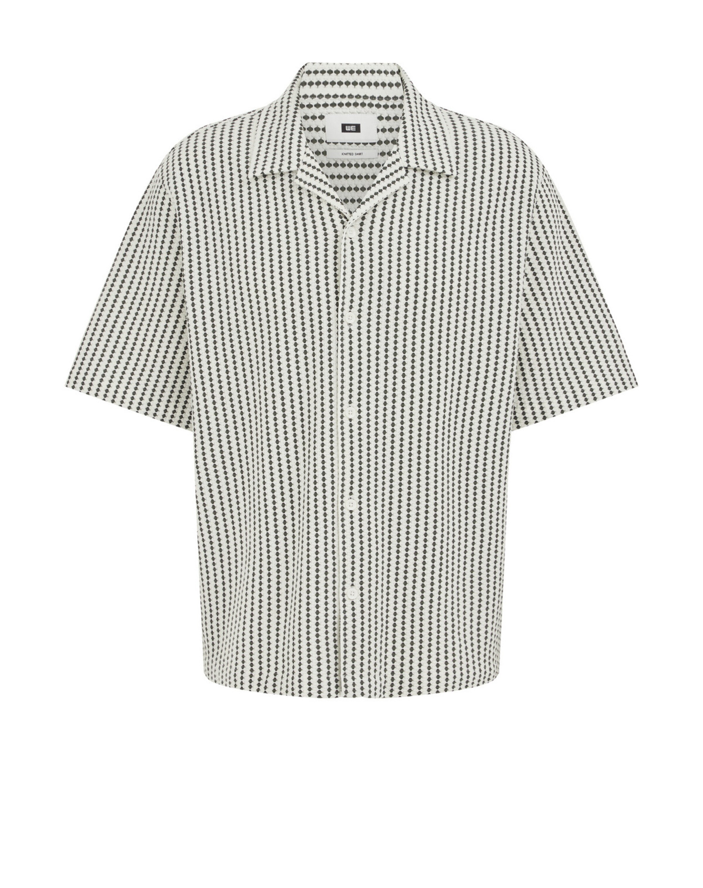 WE Fashion Comfort fit Srajca | zelena barva: sprednja stran