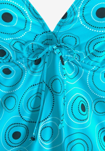 s.Oliver Triangel Tankini in Blau