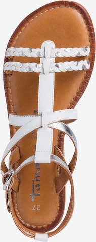 TAMARIS Strap Sandals in White