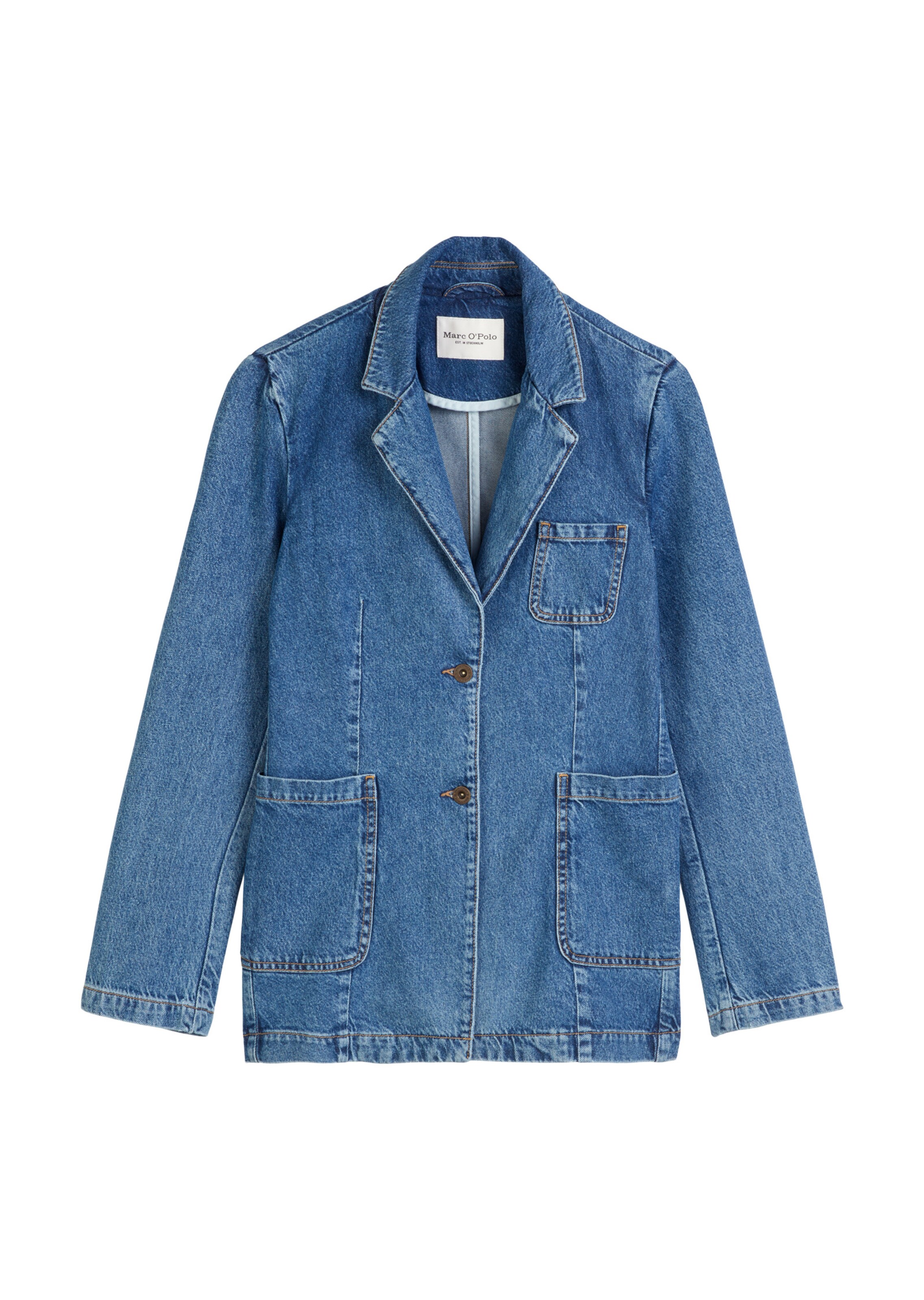 Marc O'Polo Übergangsjacke in Blau: Vorderseite