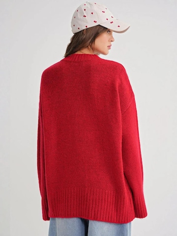 Pullover 'Pullover' di MixRay in rosso