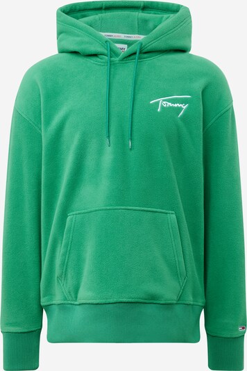 Tommy Jeans Sweater majica u zelena / bijela, Pregled proizvoda