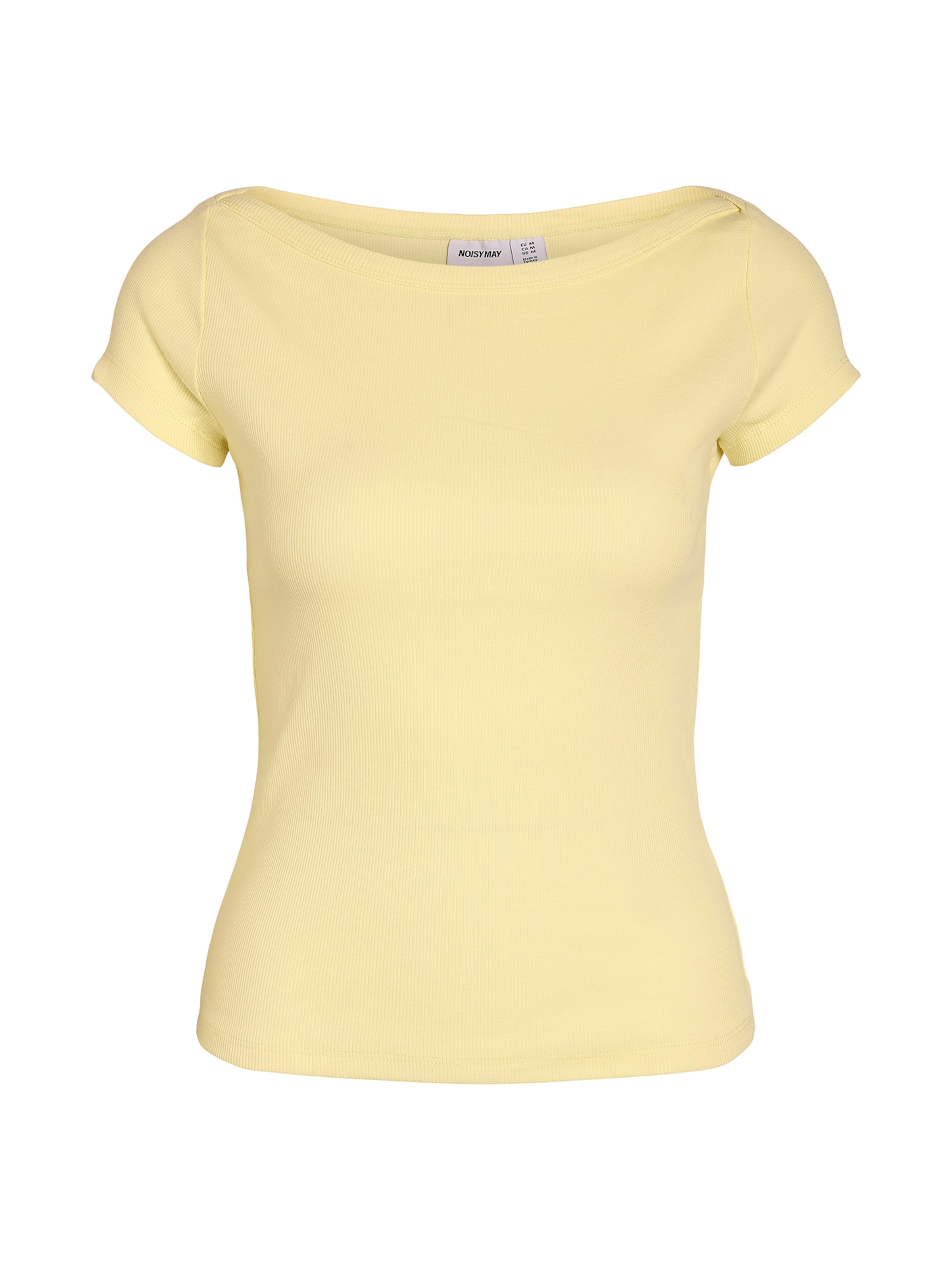 T-shirt 'NMMAYA' Noisy may en jaune : devant
