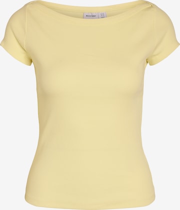T-shirt 'NMMAYA' Noisy may en jaune : devant