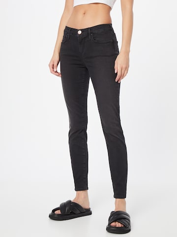 Coupe slim Jean 'HALLE' True Religion en noir : devant