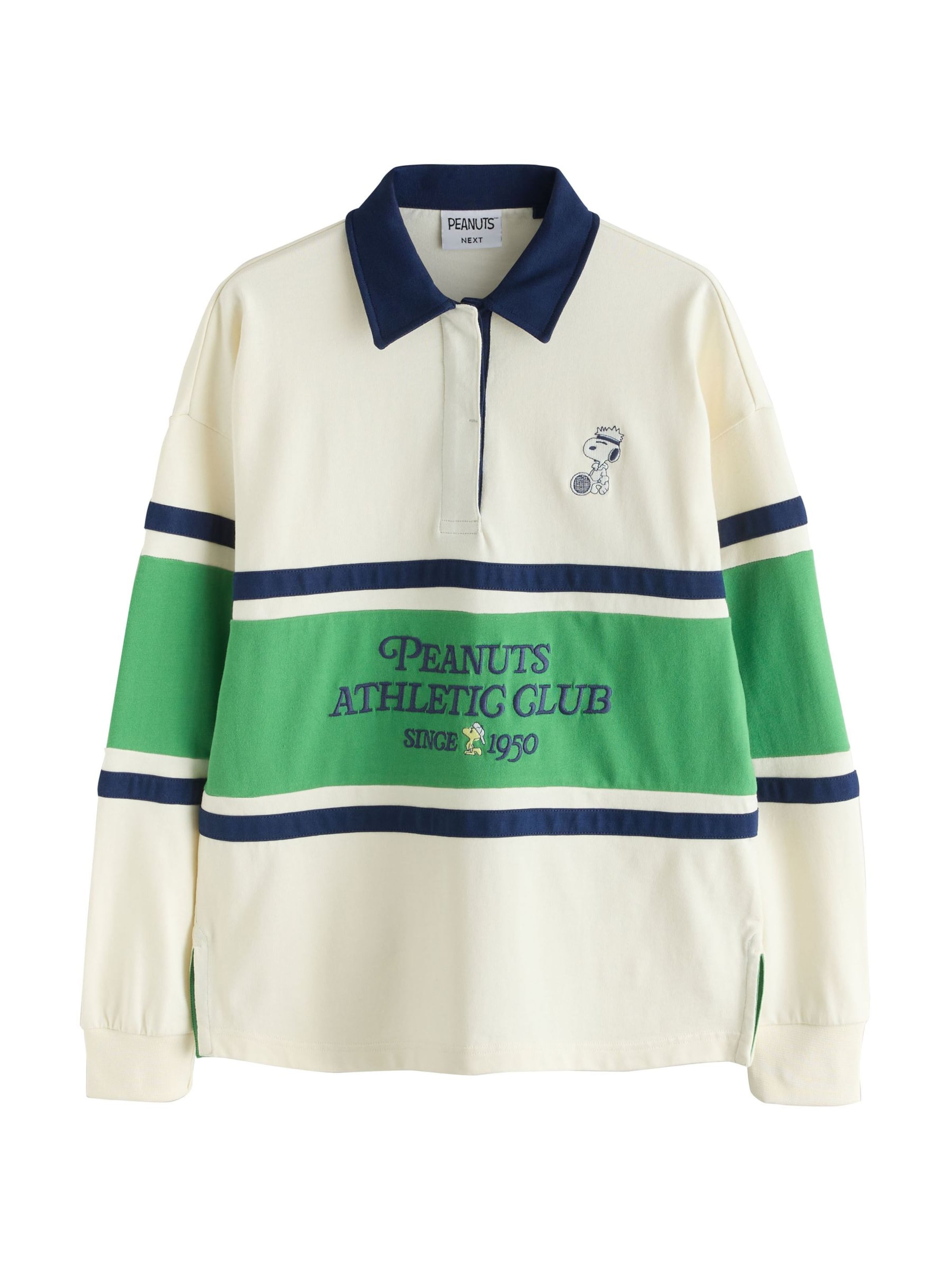 Next Shirt 'Snoopy' in Beige: front