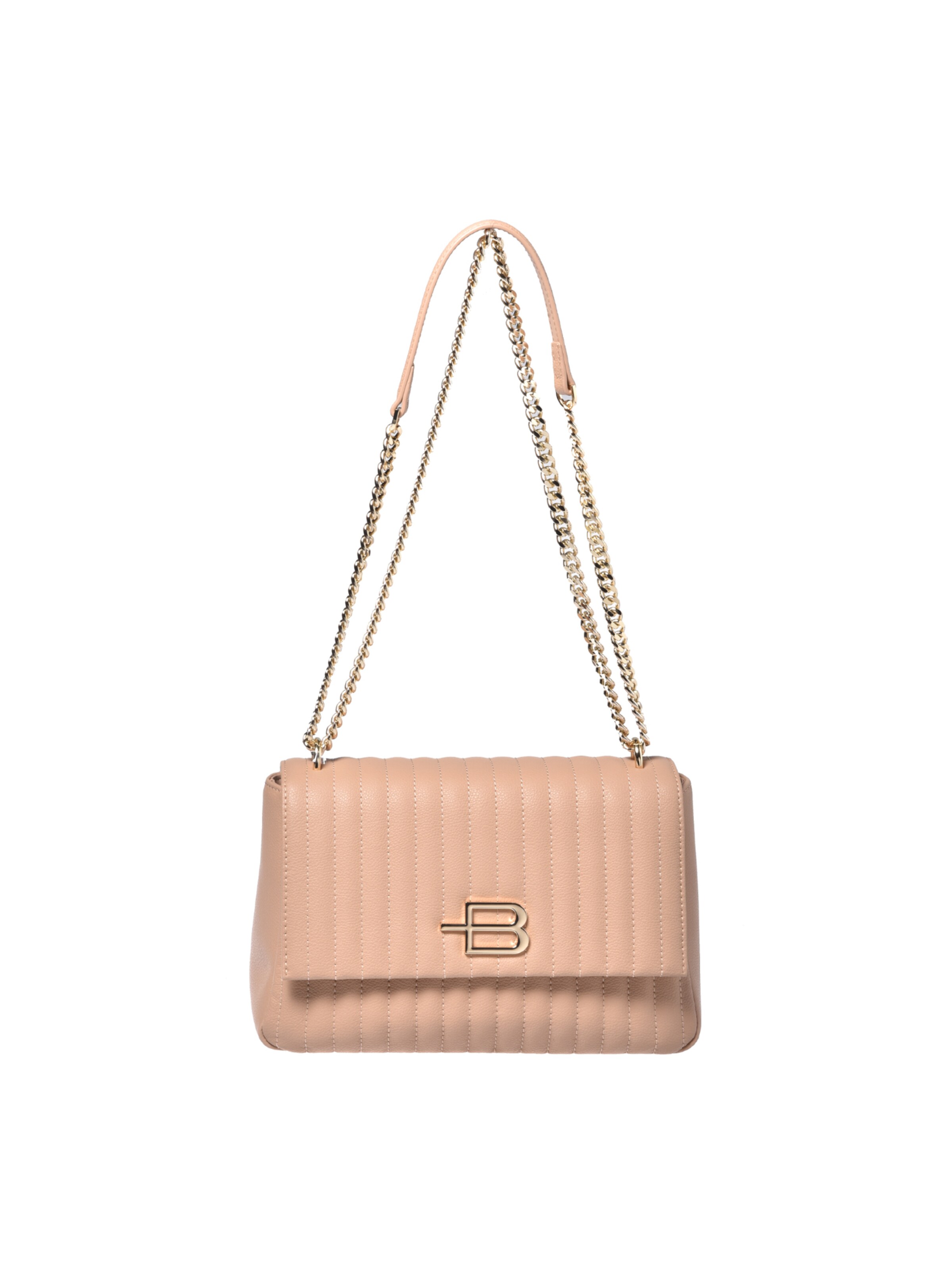 BALDININI Shoulder Bag in Beige: front