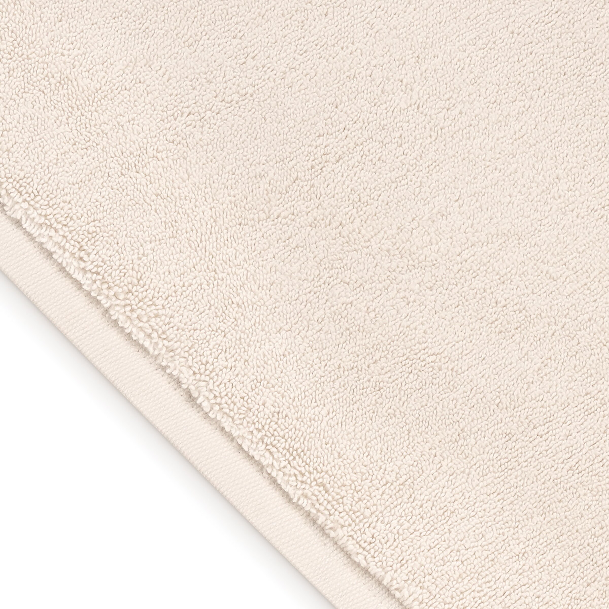 Herzbach home Badvorleger 'Pura', 1200 gsm, reine Baumwolle, in 50x70 cm in Beige
