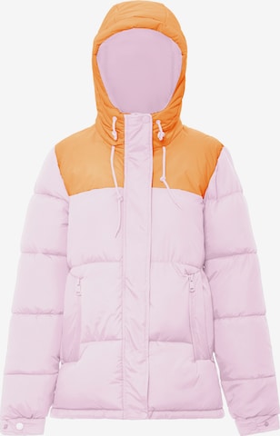 FUMO Winter jacket in Pink: front