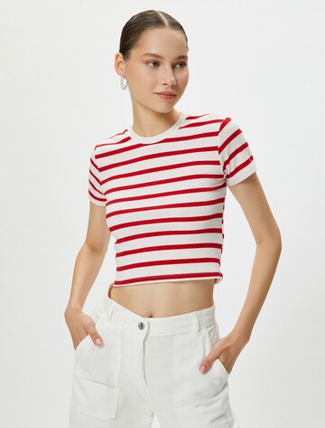 Koton Shirt in Rood: voorkant