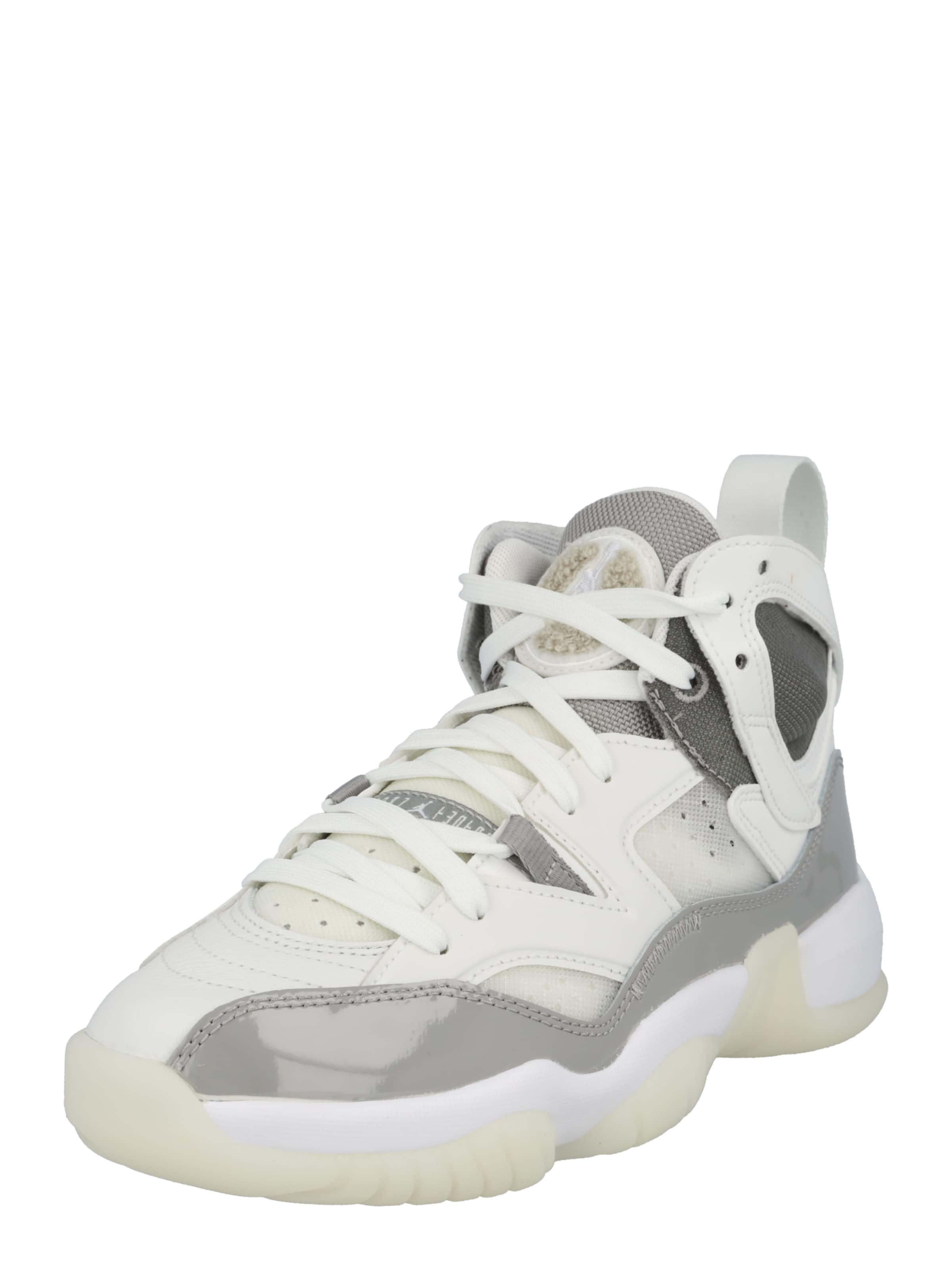 Jordan Σνίκερ ψηλό 'JUMPMAN TWO TREY' σε γκρι: μπροστά