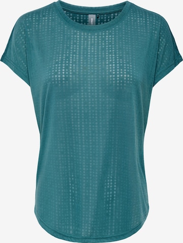 T-shirt 'Aub-Jace' ONLY PLAY en vert : devant