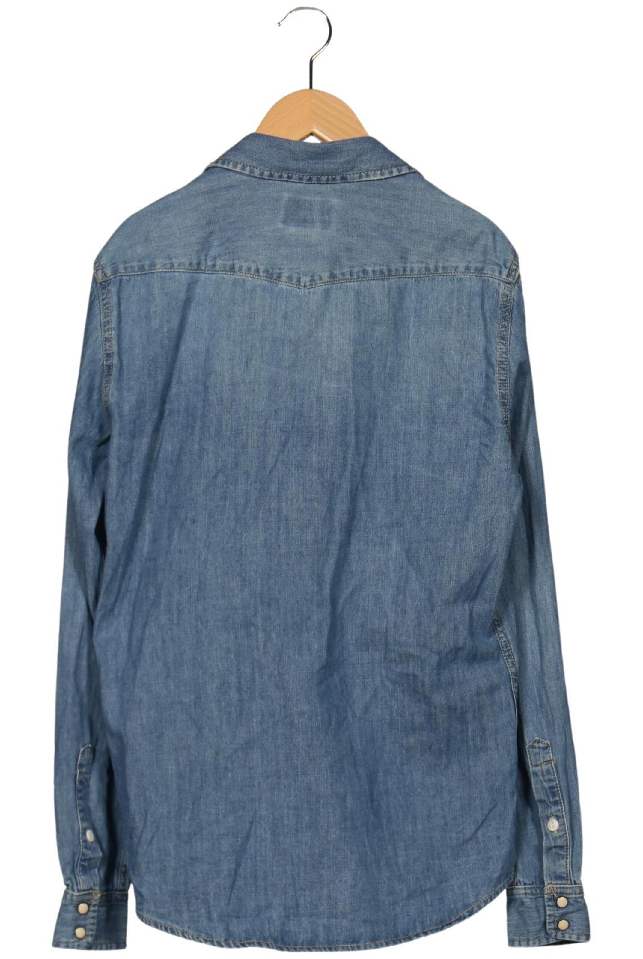 Pull&Bear Hemd S in Blau