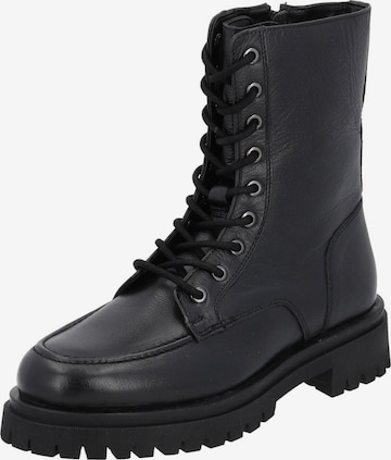 Palado Lace-Up Ankle Boots 'Telegre' in Black: front