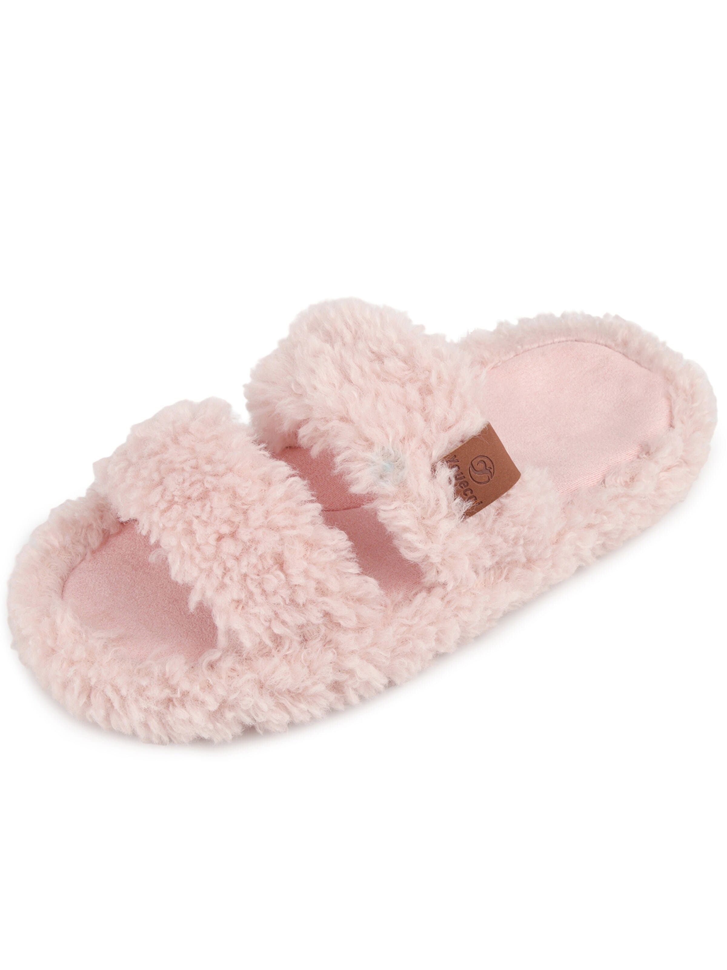Youecci Slippers in Pink: front