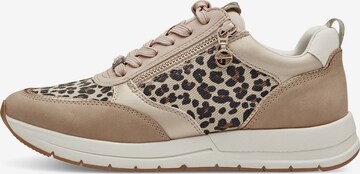 TAMARIS Sneakers laag in Beige