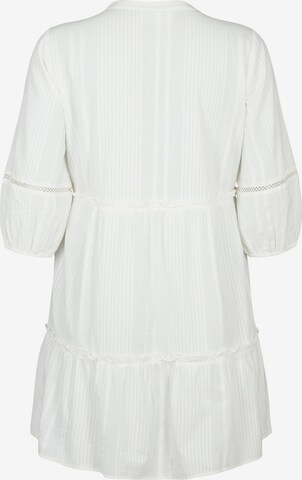 Zizzi Kleid 'CALISE' in Weiß