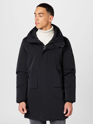 elvine Weatherproof jacket 'Franc' in Black: front