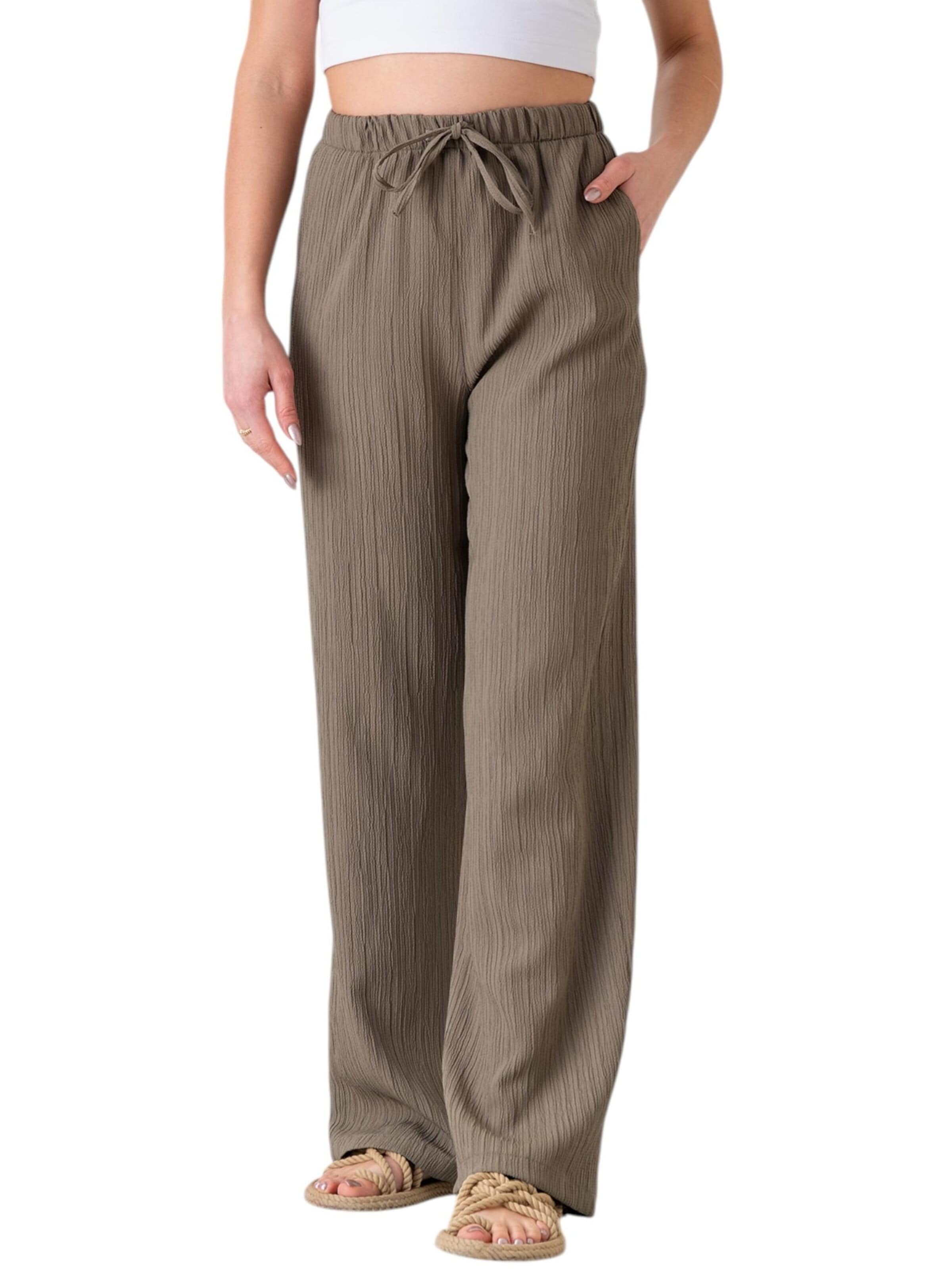 Loosefit Pantaloni 'ALARA' di fashionshowcase in verde