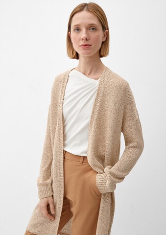 s.Oliver BLACK LABEL Knit Cardigan in Beige