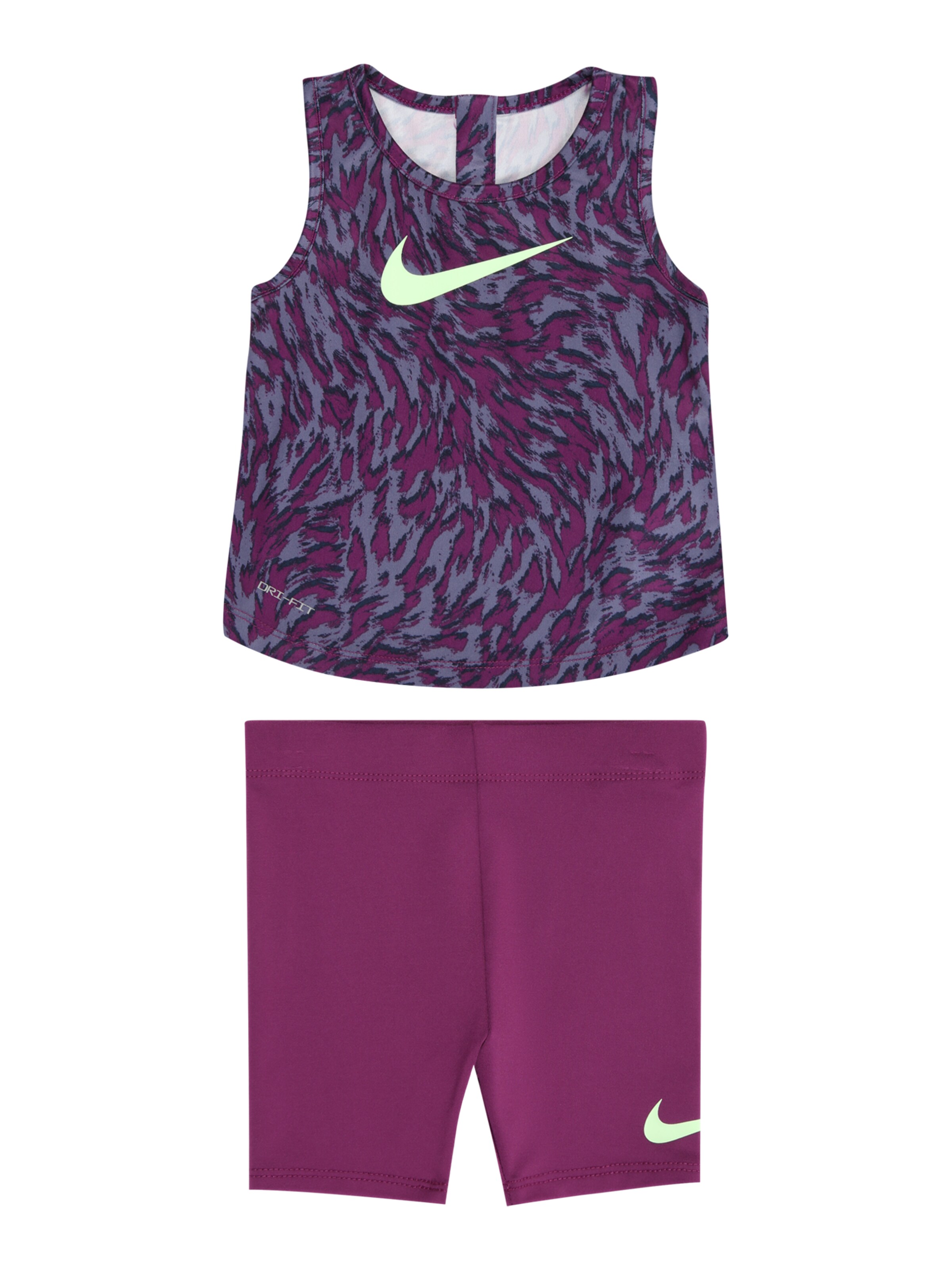 Nike Sportswear Set in Lila: Vorderseite