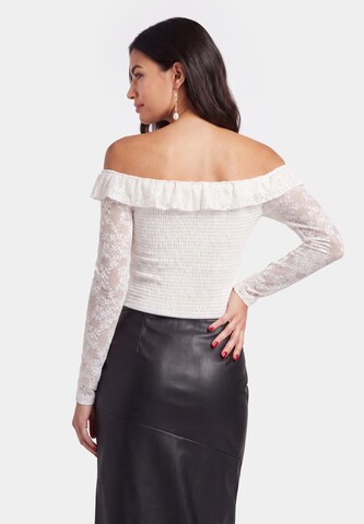 faina - Blusa en beige