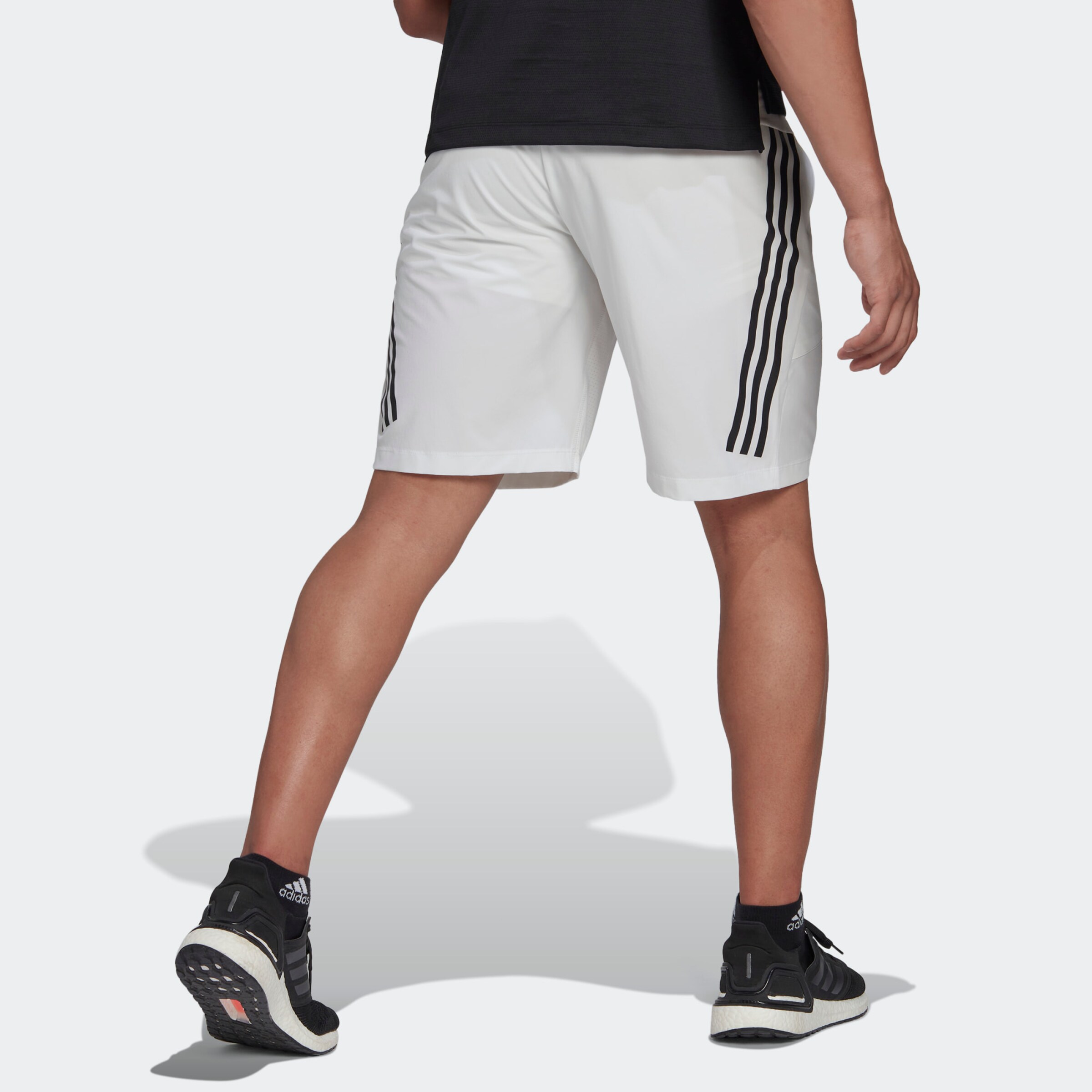 Männer Sportbekleidung ADIDAS PERFORMANCE Sporthose in Weiß - EM36963
