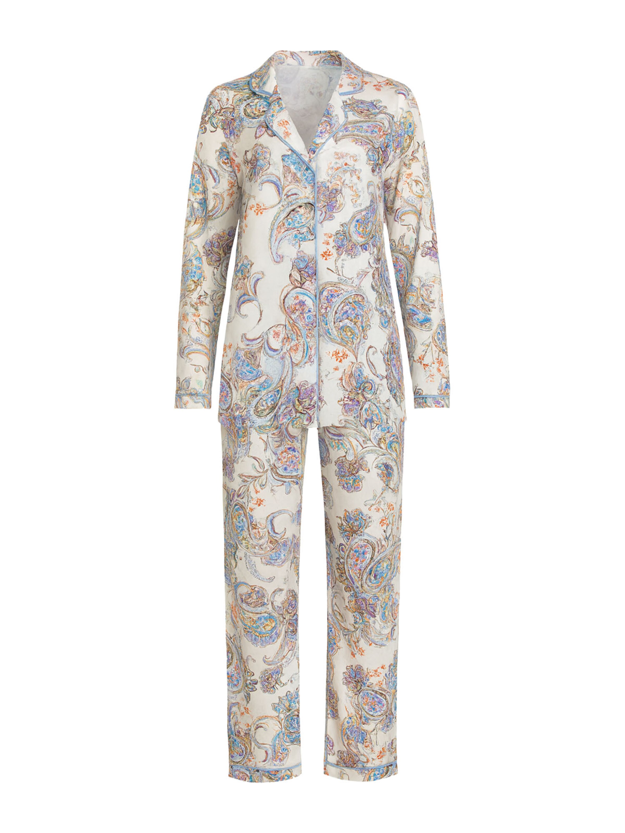 Pyjama 'Classic' Goldenbay en bleu : devant