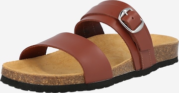 ONLY - Zapatos abiertos 'MADISON' en marrón: frente
