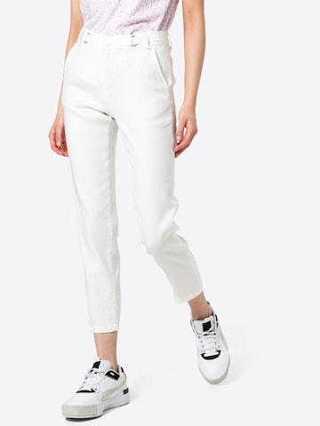 Coupe slim Jean Salsa Jeans en blanc : devant