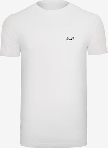 F4NT4STIC Shirt 'Slay' in White: front