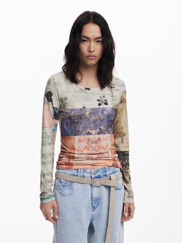 T-shirt Desigual en mélange de couleurs : devant